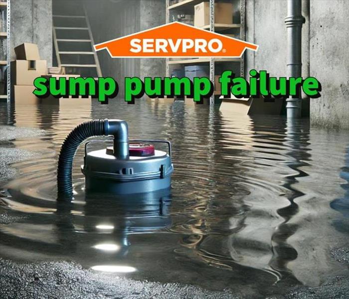 A sump pump that failed in a Gainesville home.